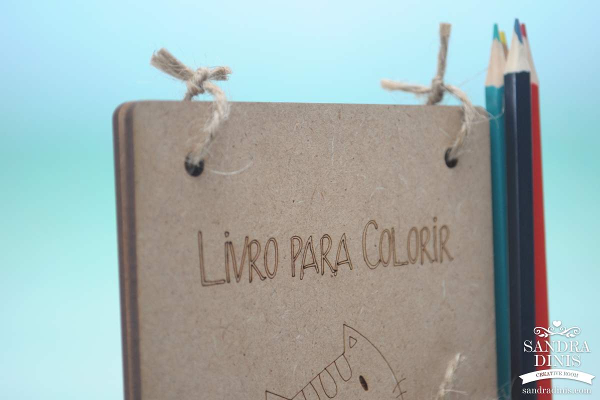 Livros para Colorir com 4 Lápis