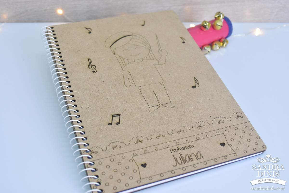 Caderno professora - música