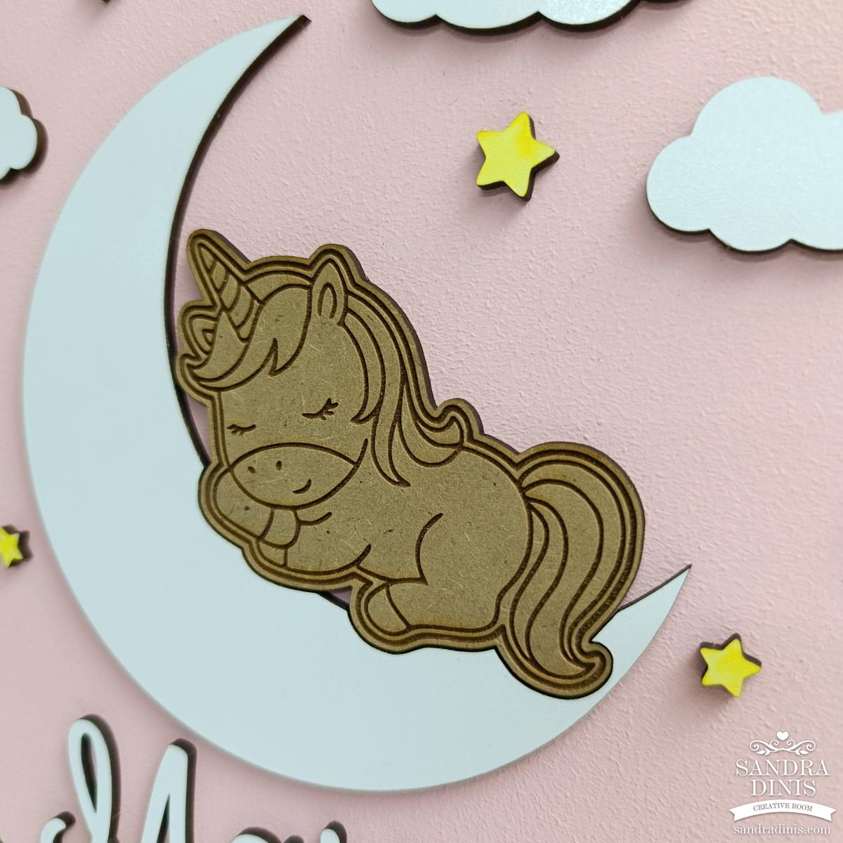 Placa de Nascimento Personalizada – A Primeira Recordação do Bebé - placa para quarto / porta