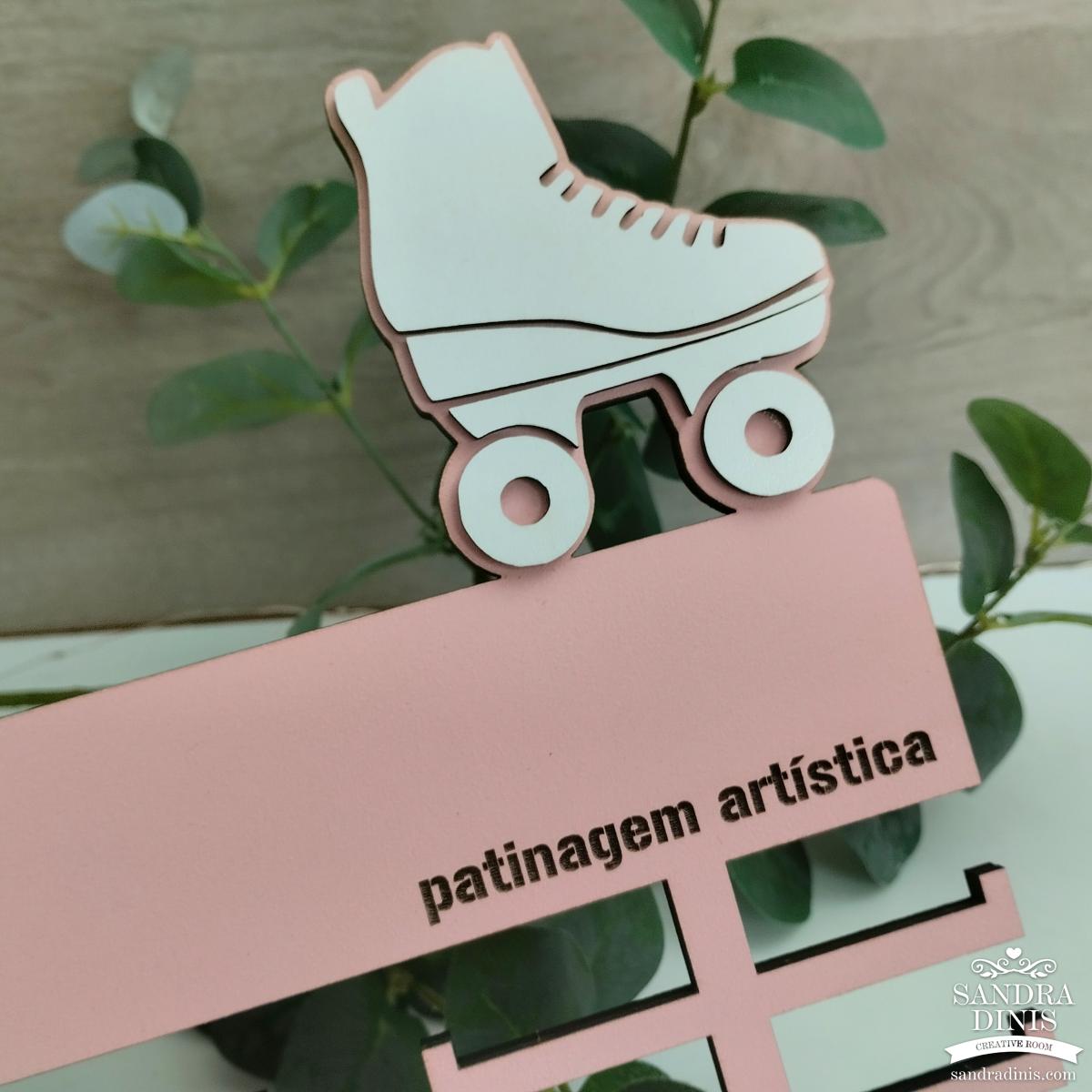 Suporte para medalhas Patinagem Artística 