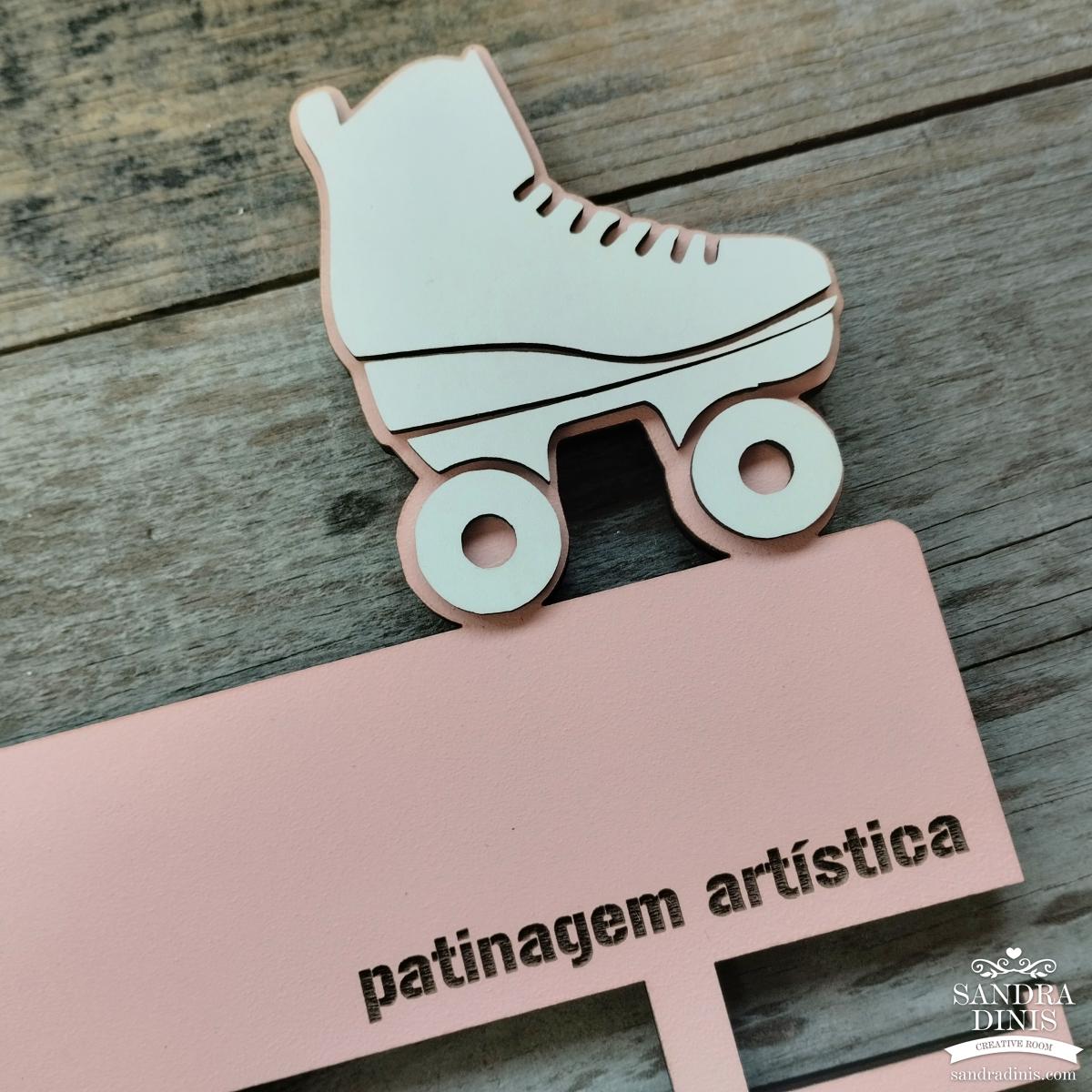Suporte para medalhas Patinagem Artística 