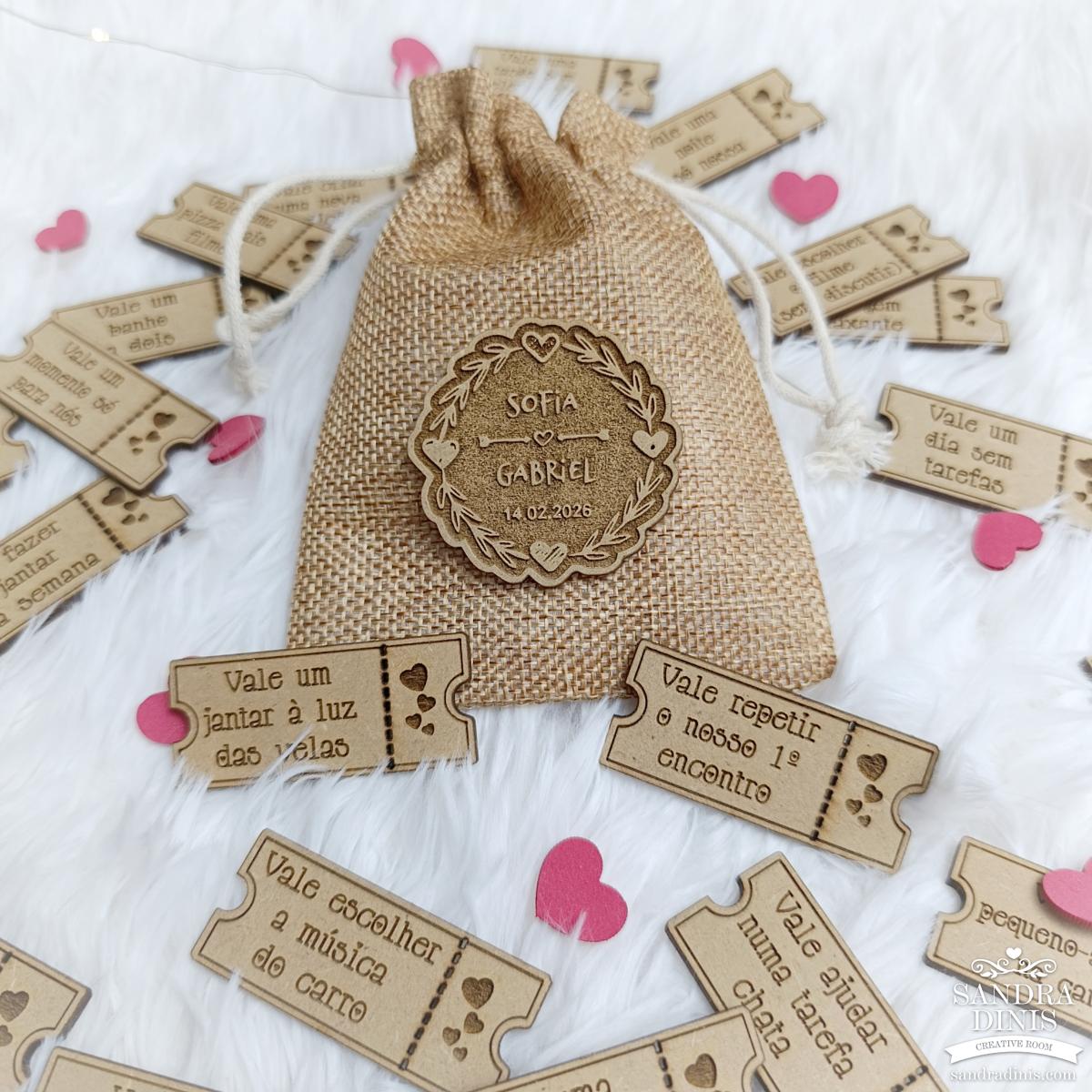 Saco de Vales Amor / Namorados