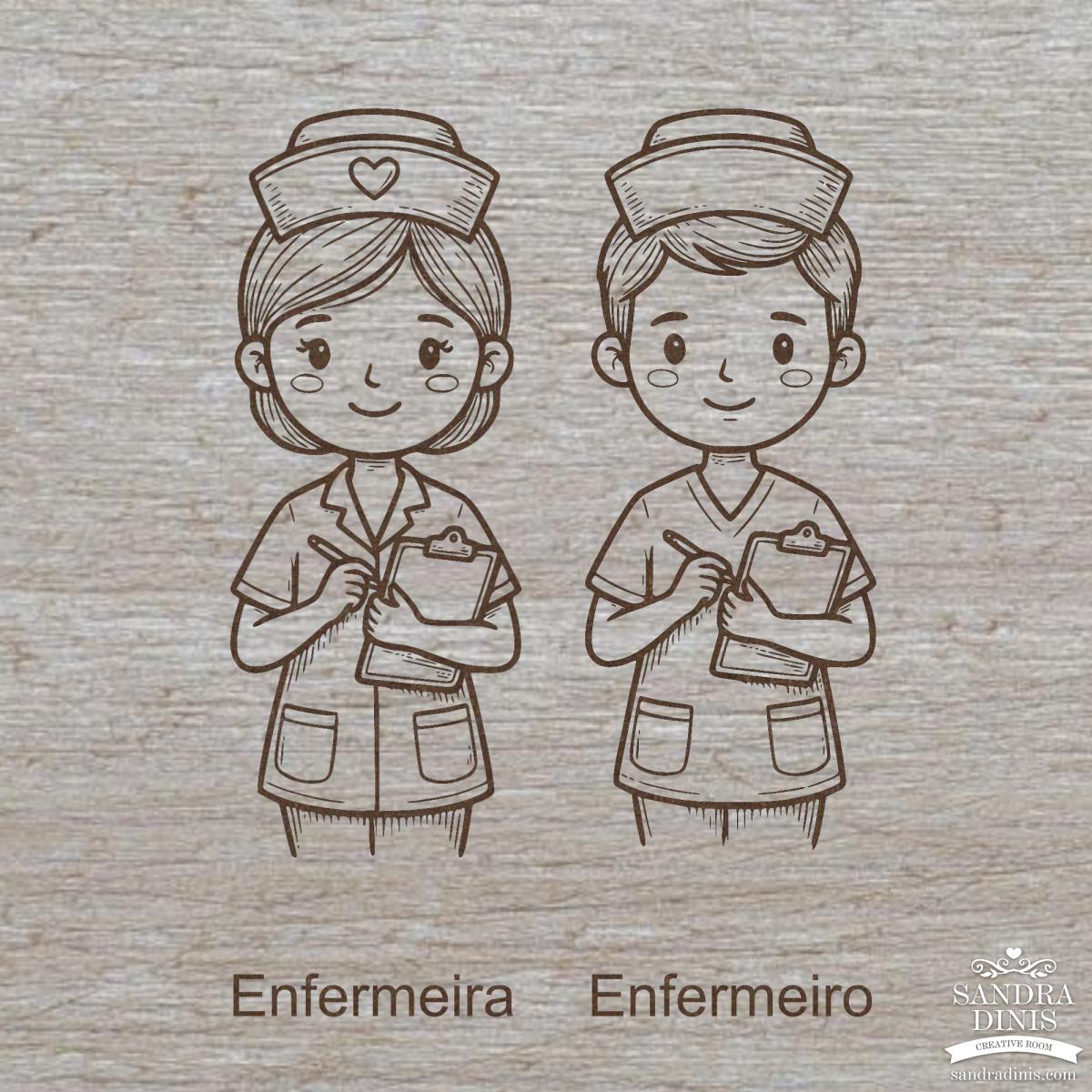 Bola Natal Profissões personalizadas