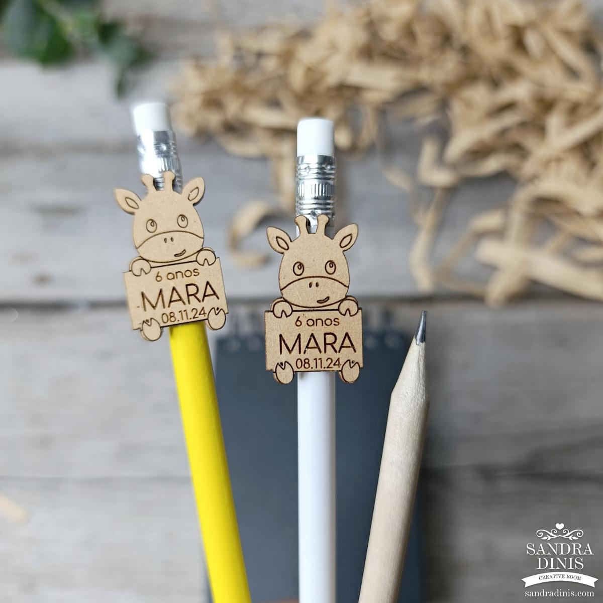 Lembrança lápis personalizado aniversário, batizado, casamento 