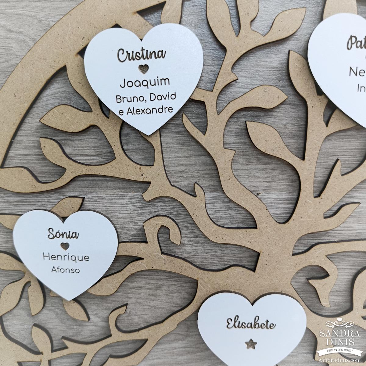 Árvore da Vida Personalizada – As Nossas Raízes - 40 cm