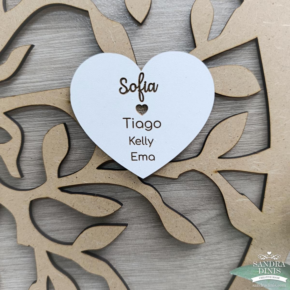 Árvore da Vida Personalizada – As Nossas Raízes - 40 cm