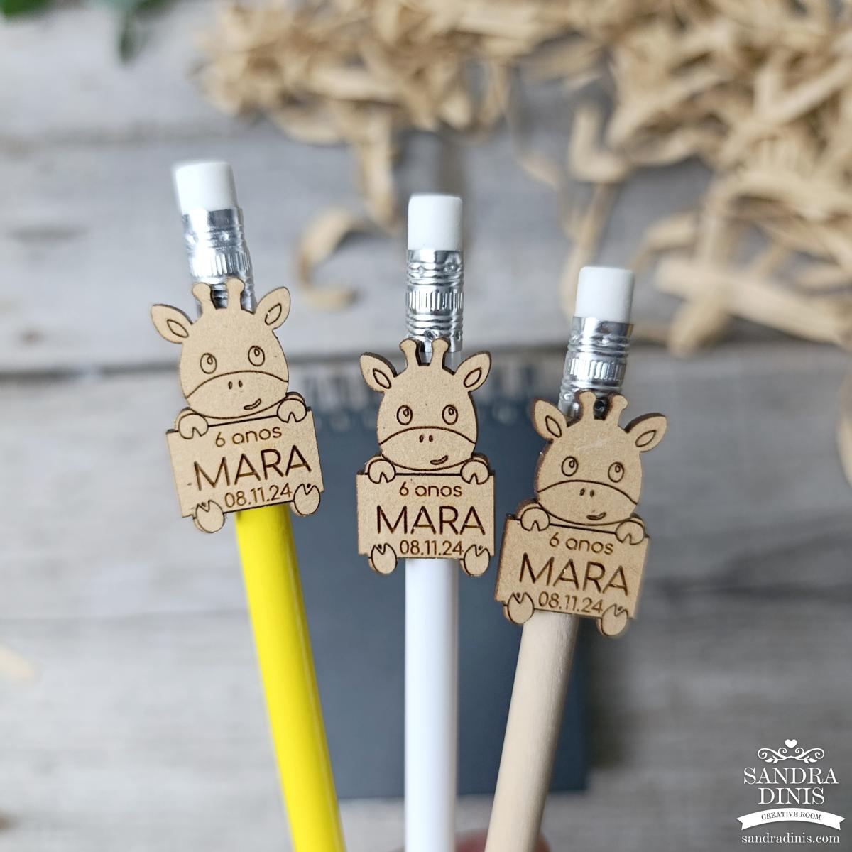 Lembrança lápis personalizado aniversário, batizado, casamento 