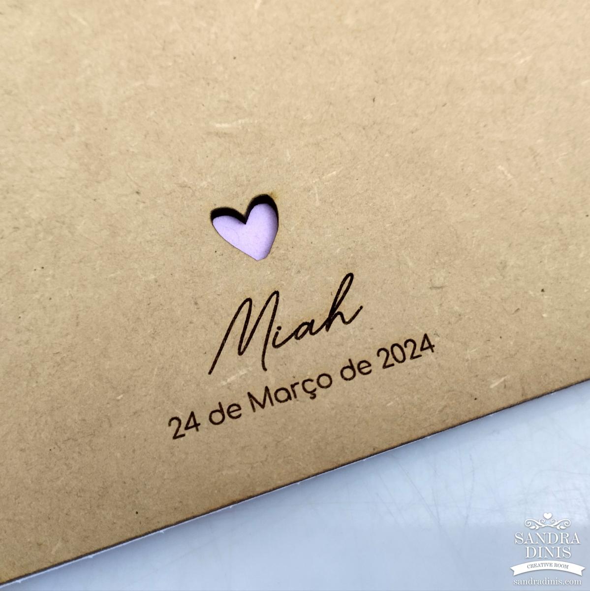 Livro de honra personalizado Arco-íris