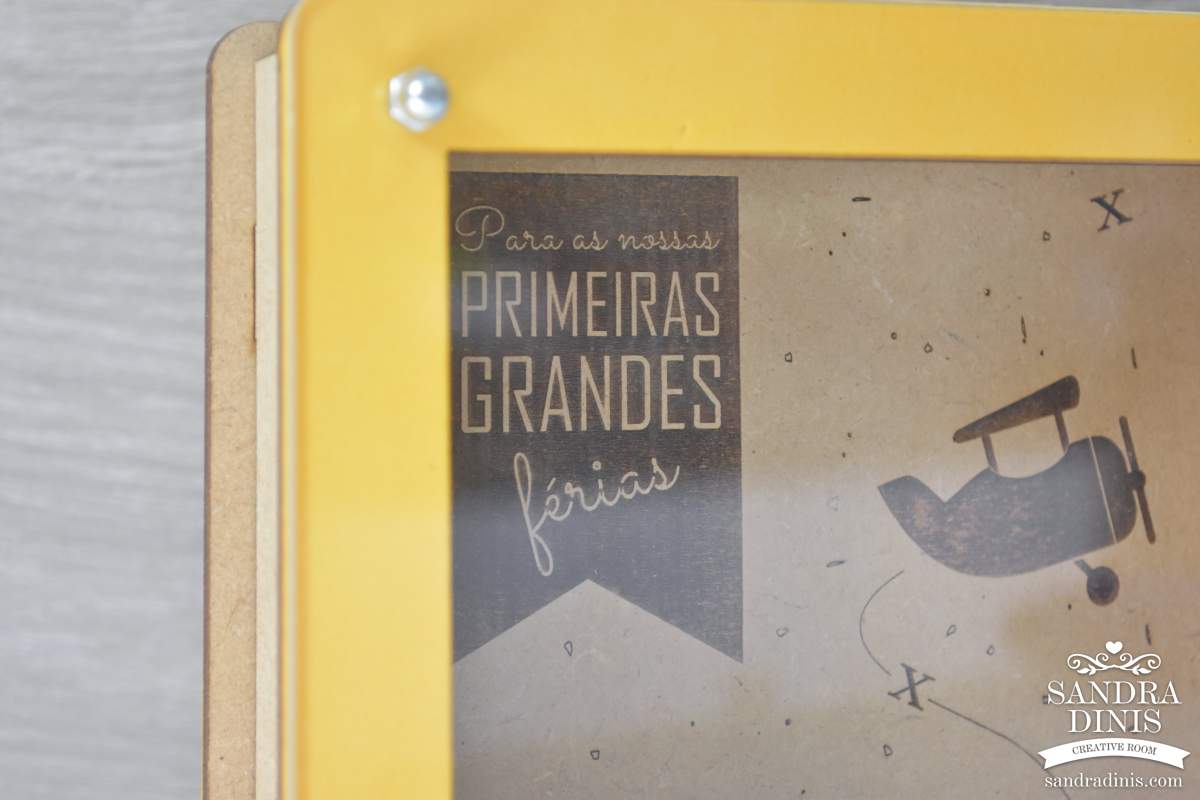 Mealheiro sem fundo para placa