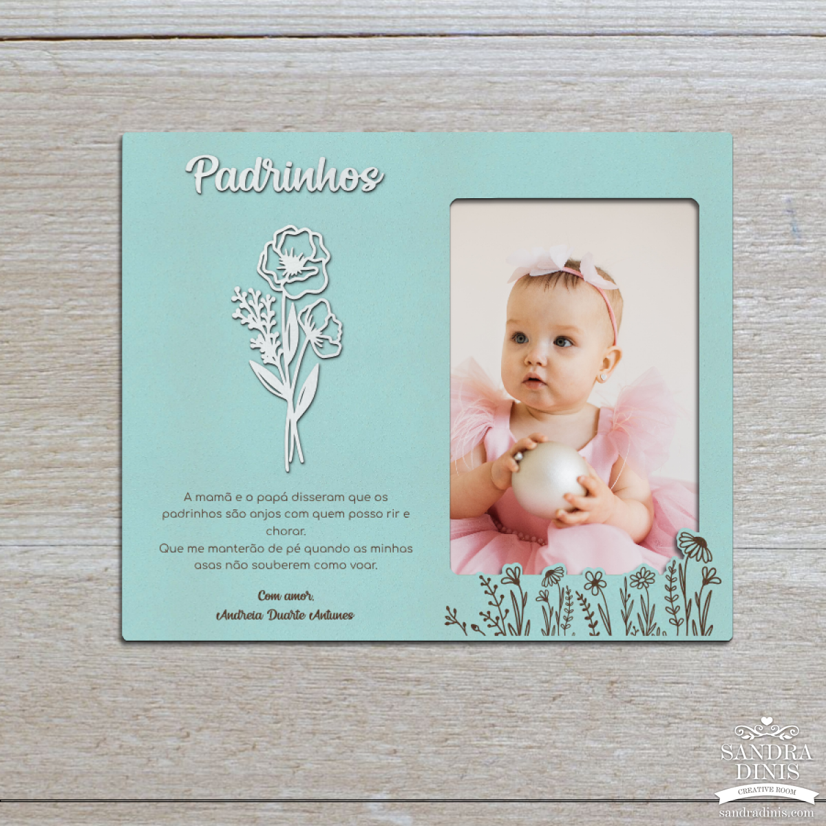  Moldura Padrinho / Madrinha / Padrinhos