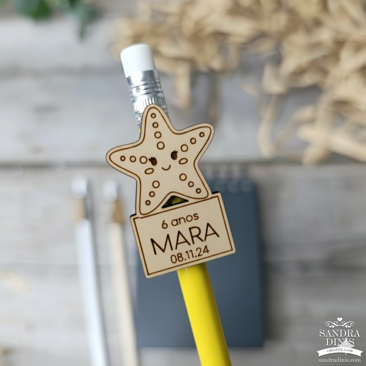 Lembrança lápis personalizado aniversário, batizado, casamento 