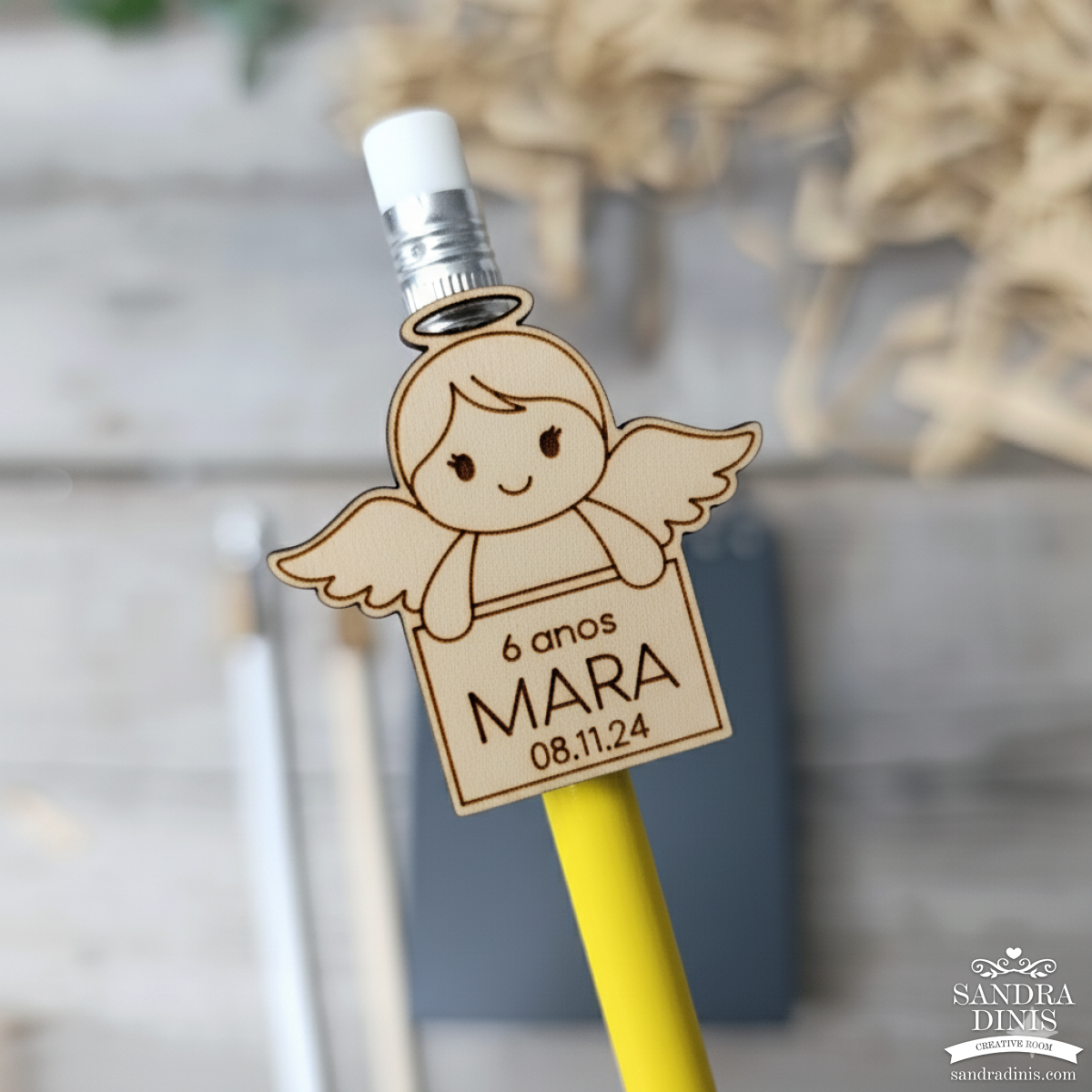 Lembrança lápis personalizado aniversário, batizado, casamento 