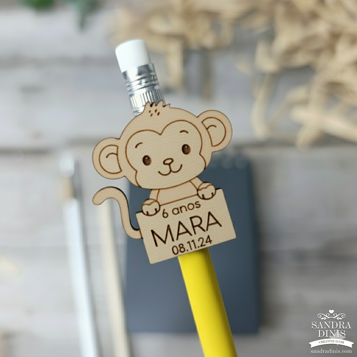 Lembrança lápis personalizado aniversário, batizado, casamento 