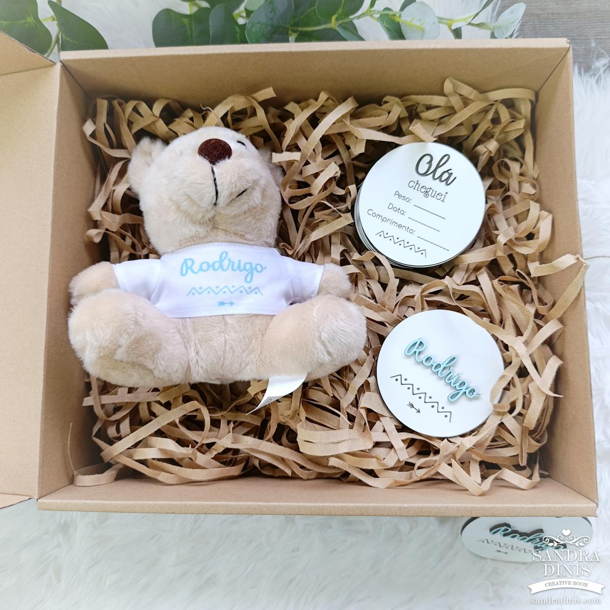 Primeiros Tesouros Bebé Menino – Kit Boas-Vindas