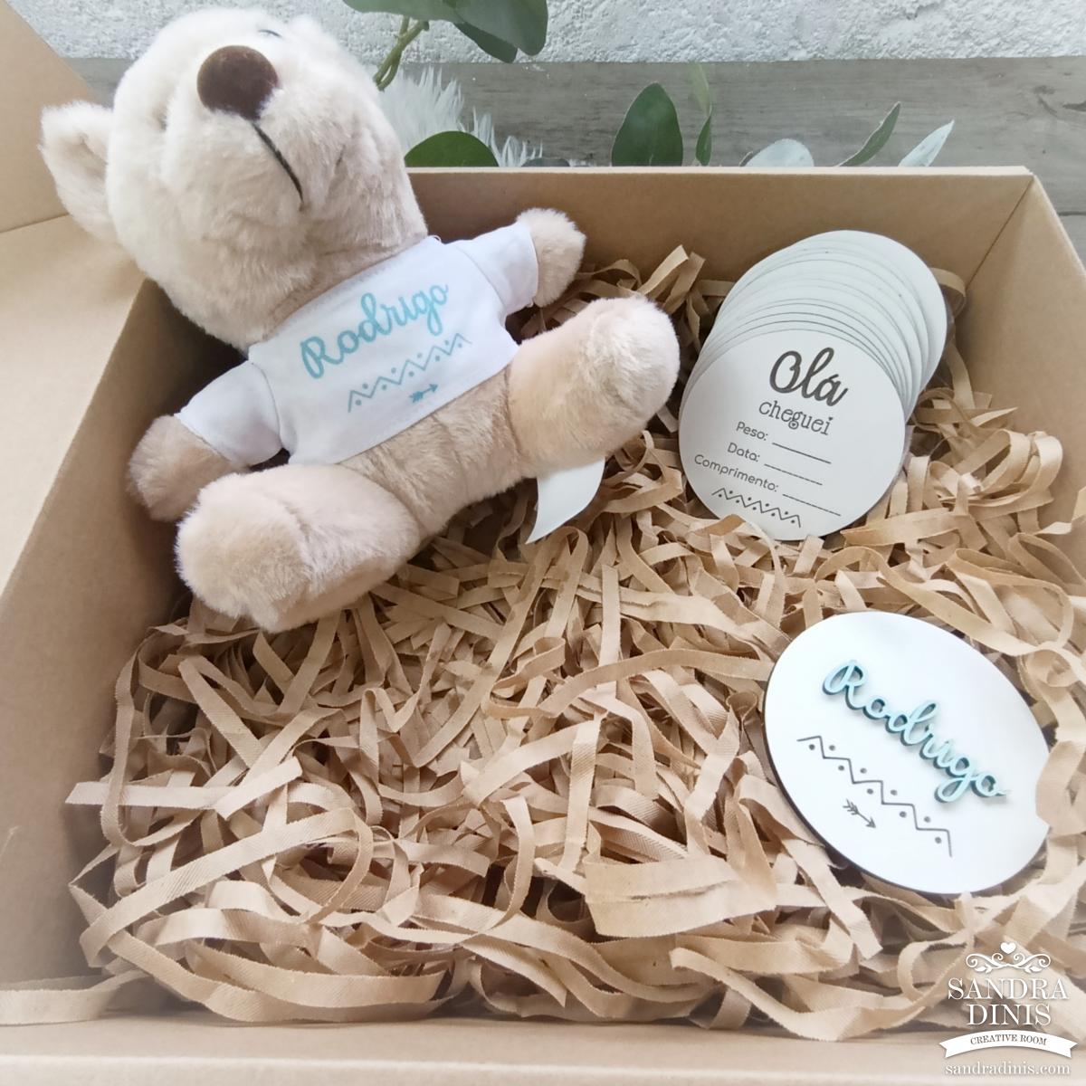 Primeiros Tesouros Bebé Menino – Kit Boas-Vindas