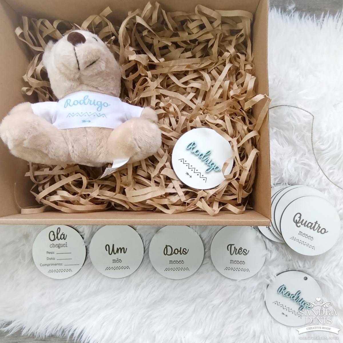 Primeiros Tesouros Bebé Menino – Kit Boas-Vindas