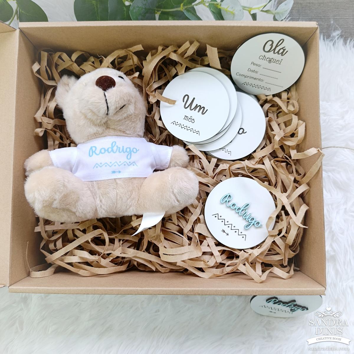 Primeiros Tesouros Bebé Menino – Kit Boas-Vindas