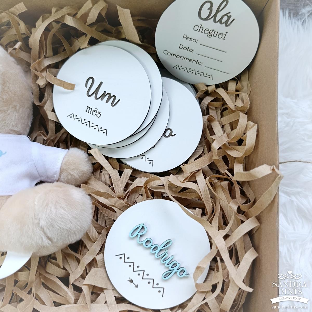 Primeiros Tesouros Bebé Menino – Kit Boas-Vindas