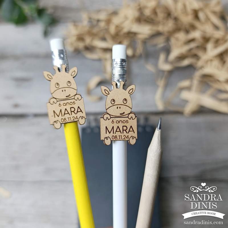 Lembrança lápis personalizado aniversário, batizado, casamento 