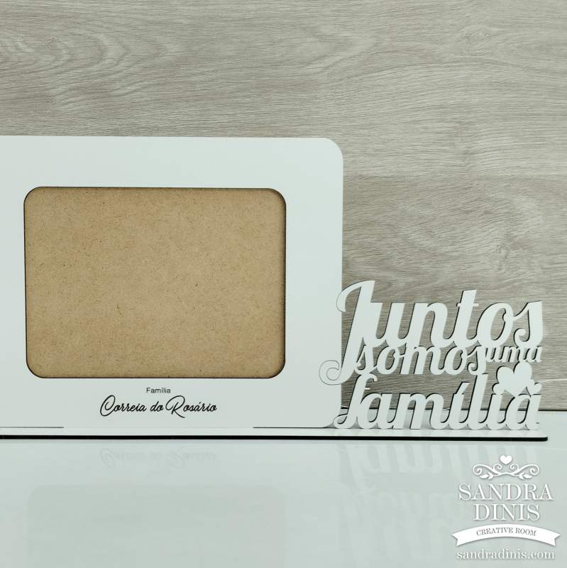 Moldura família personalizada